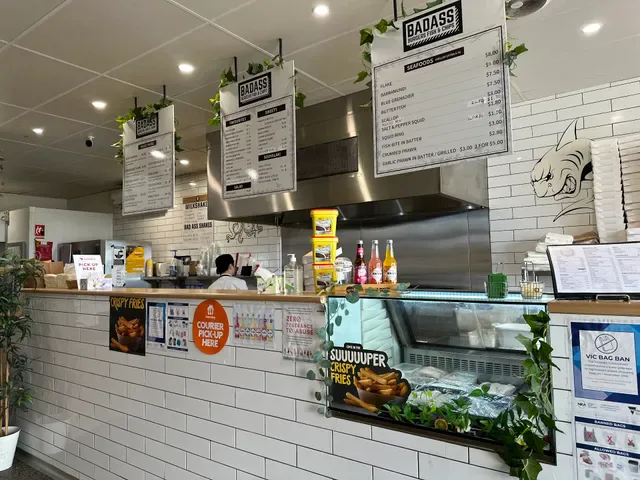 Badass Burgers, Fish and Chips