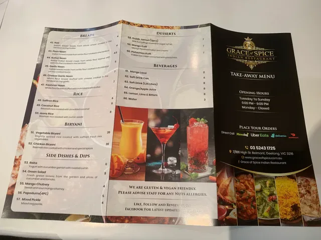 Grace of Spice Indian Restaurant