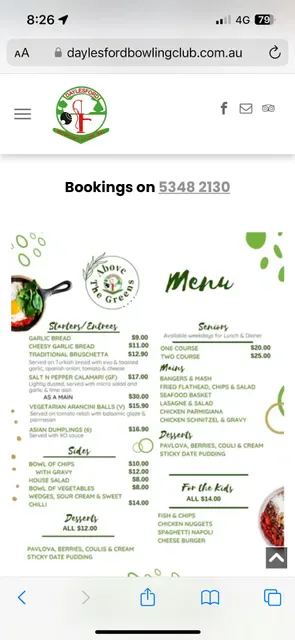 Daylesford Bowling Club