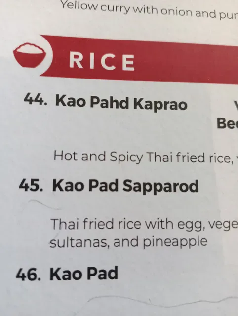 Red Ginger Thai