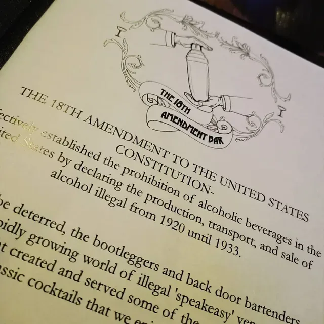 The 18th Amendment Bar, Geelong