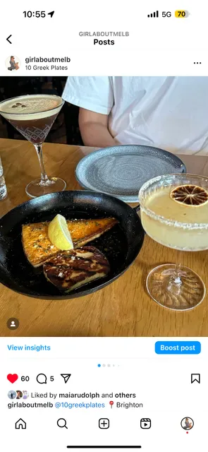 10 Greek Plates