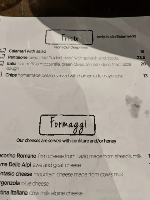 π48h Pizza e Gnocchi Bar - Elsternwick Restaurant