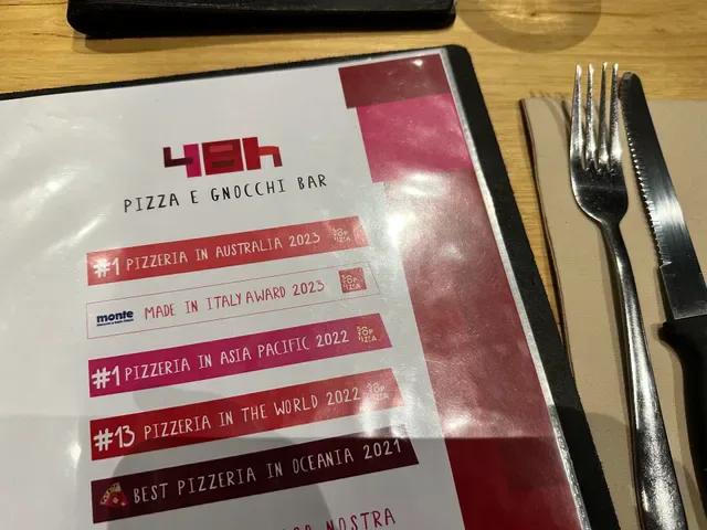 π48h Pizza e Gnocchi Bar - Elsternwick Restaurant