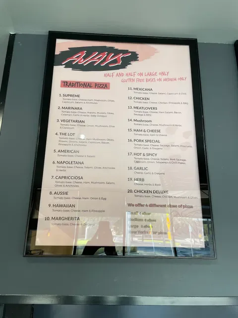 Ajays Pizzeria.