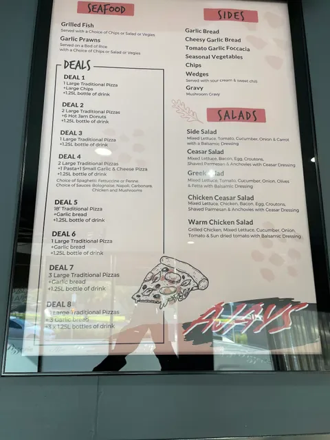 Ajays Pizzeria.