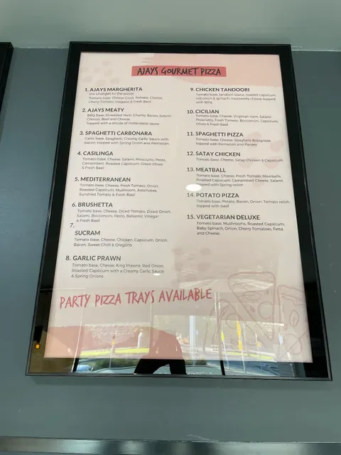 Ajays Pizzeria.
