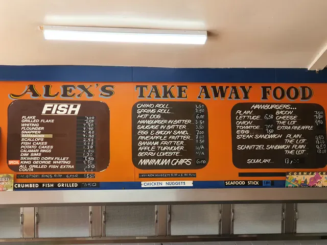 Alex's Fish and Chips and Take Away Food