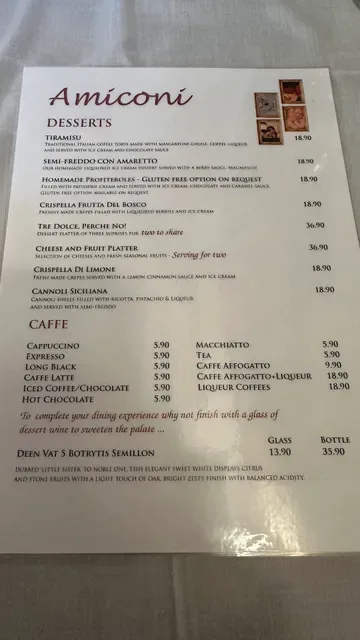 Amiconi Restaurant