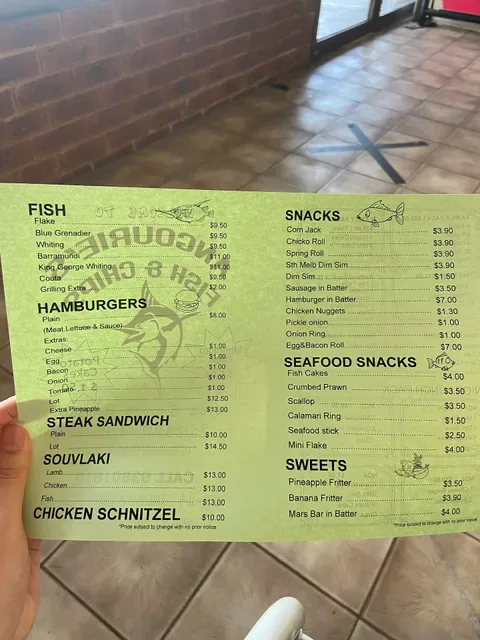 Angourie Cresent Fish and Chips