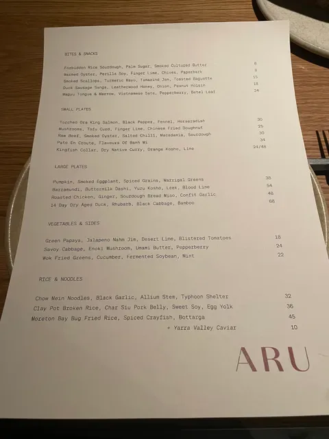 ARU Restaurant
