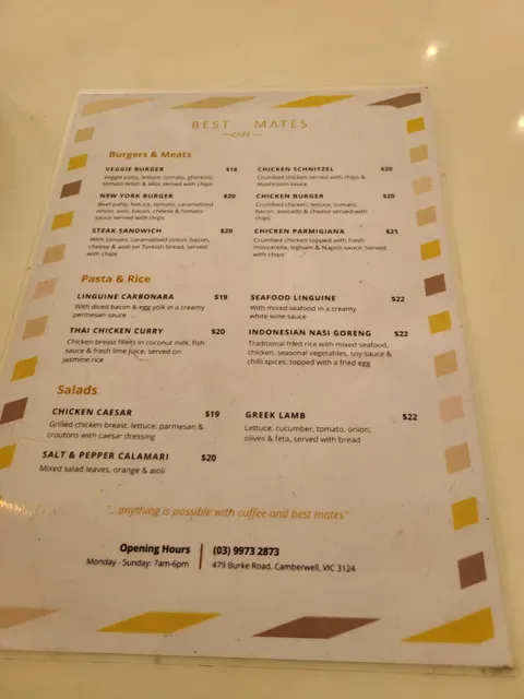 Best Mates Cafe