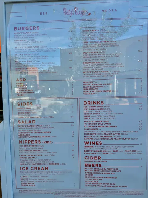 Betty's Burgers