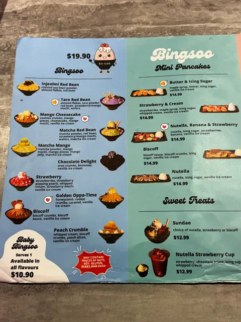 Bingsoo Desserts Springvale