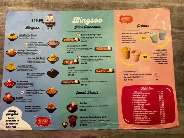 Bingsoo Desserts Springvale