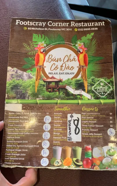 Bun Cha Co Dao
