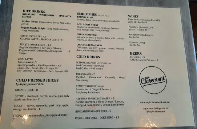 Cafe Claremont