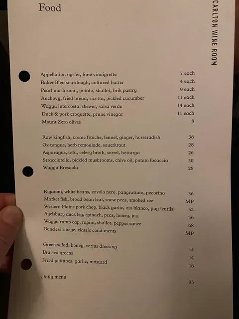 Carlton Wine Room