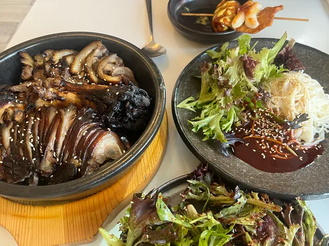 Chicken and Jokbal