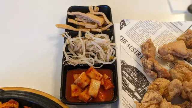 Chicken and Jokbal