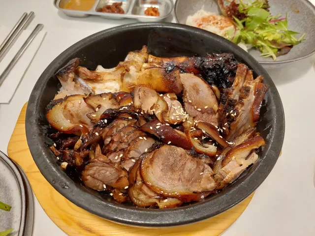 Chicken and Jokbal