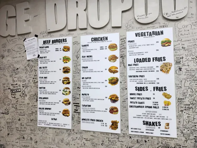 College Dropout Burgers (Ivanhoe)