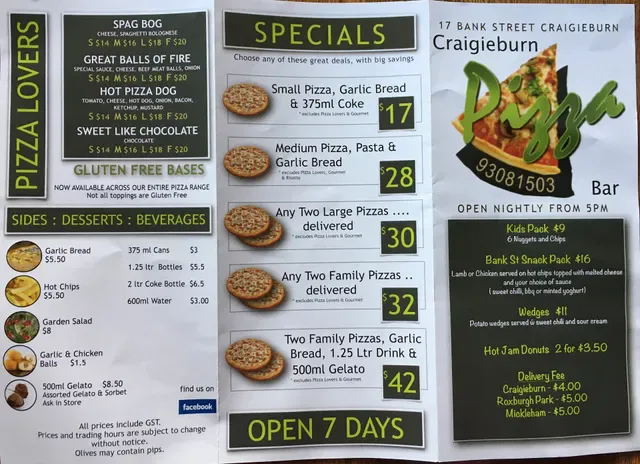 Craigieburn Pizza Bar