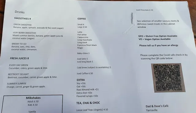 Dad and Dave's Cafe