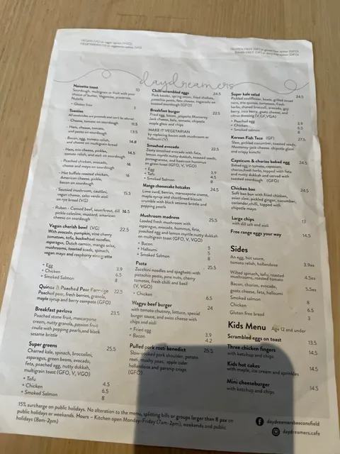 daydreamers Cafe