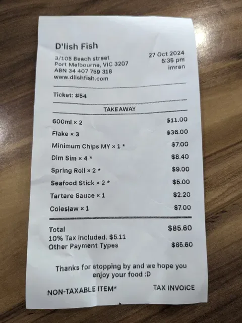 D'Lish Fish