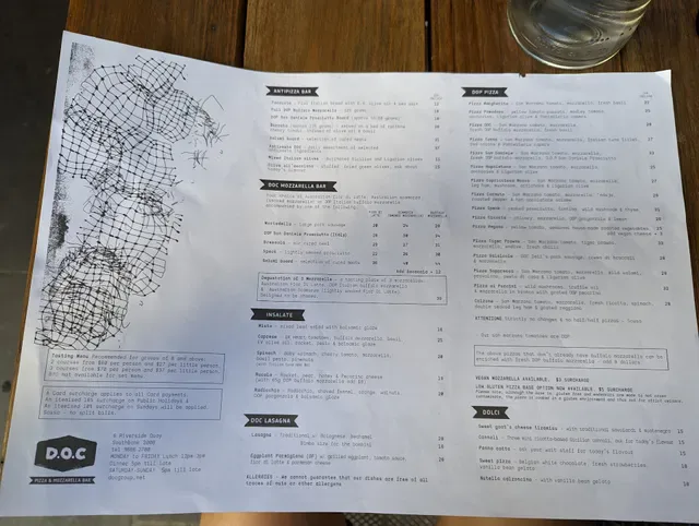 DOC Pizza & Mozzarella Bar - Southbank
