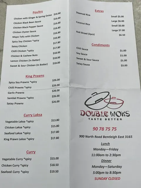 Double Woks