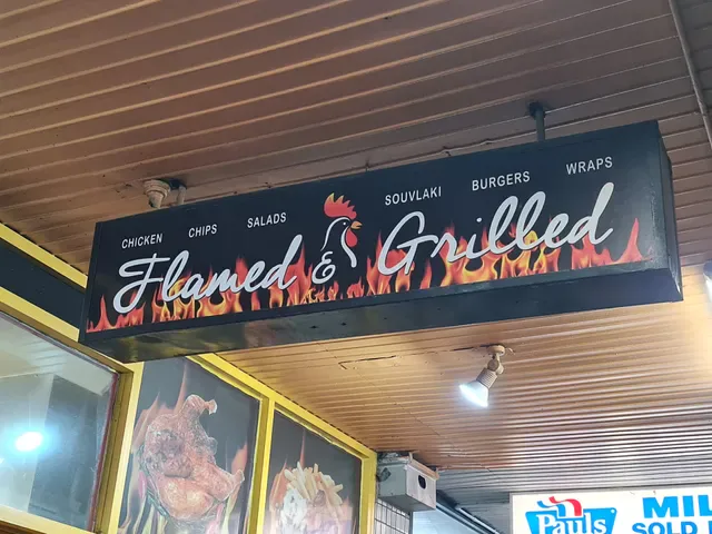 Flamed &grilled