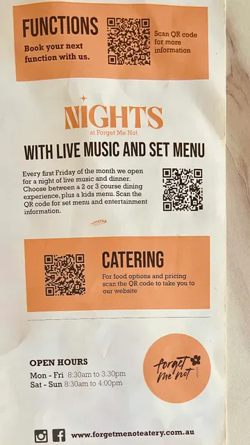 Forget Me Not Eatery