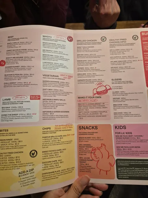 Grill'd Burgers - Fountain Gate