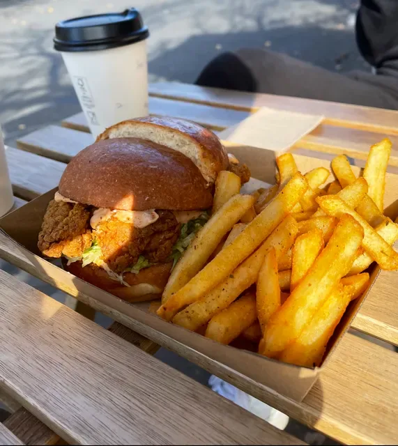 Hamilton's Coffee • Burgers • Fried Chicken