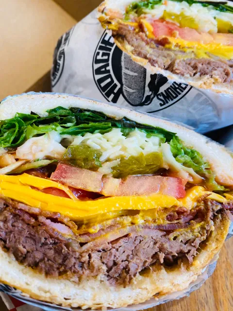 Hoagie's Smoked BBQ sandwiches