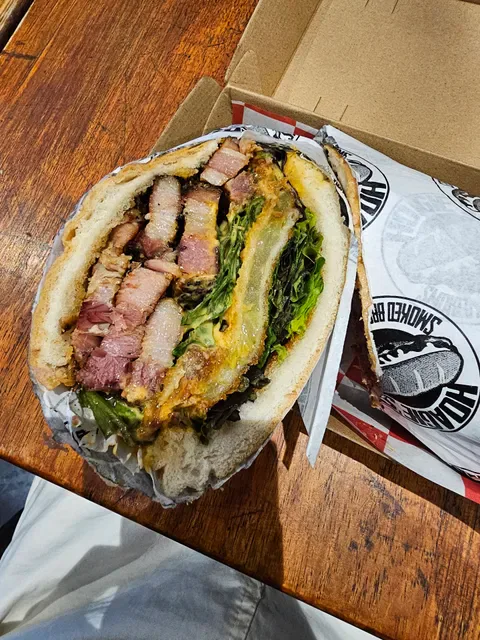 Hoagie's Smoked BBQ sandwiches