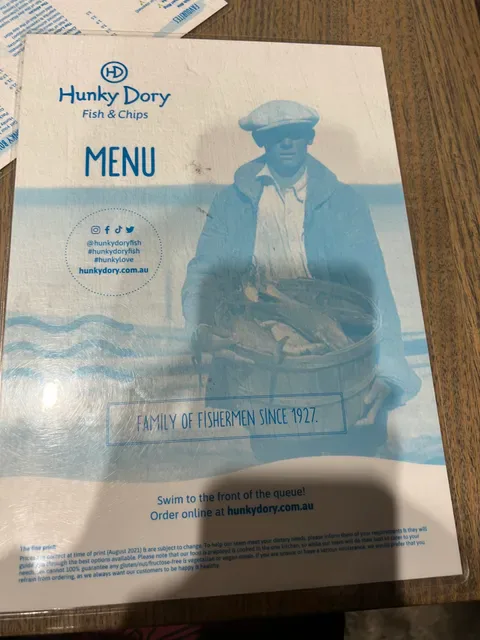 Hunky Dory Fish & Chips Templestowe Lower
