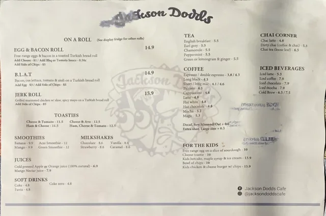 Jackson Dodds Cafe Melbourne