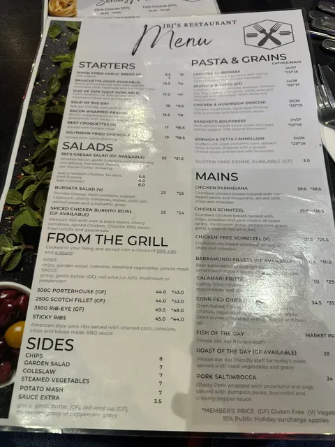 JBJ's Restaurant - Taylors Lakes Hotel