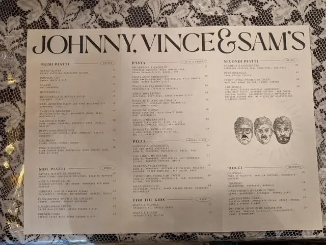 Johnny, Vince and Sam’s Ristorante