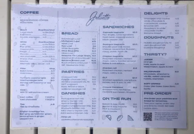 Juliette Coffee & Bread Ringwood East
