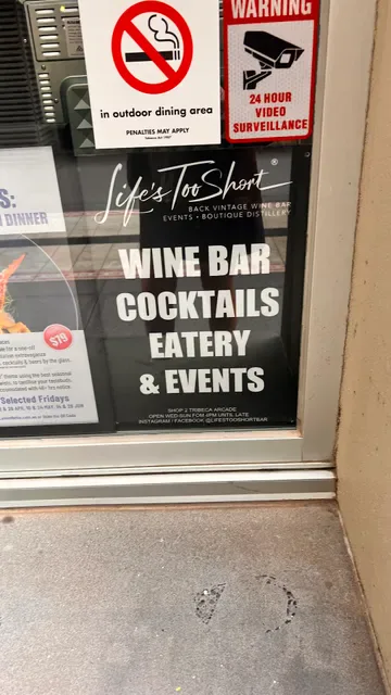 Life's Too Short Bar