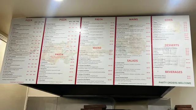 Loui and Frankos Pizza & Pasta on Broadway