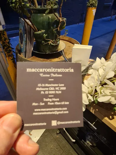 Maccaroni Trattoria Italiana