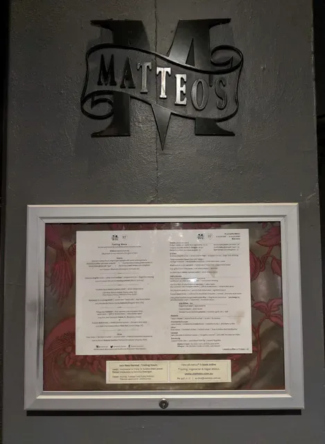 Matteo's Restaurant, Melbourne