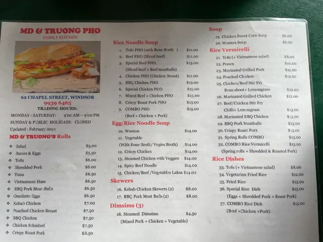 MD & TRUONG Pho