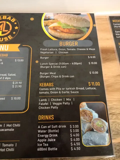 ML KEBAB HOUSE