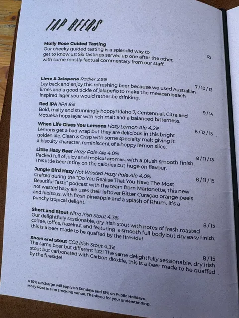 Molly Rose Brewery